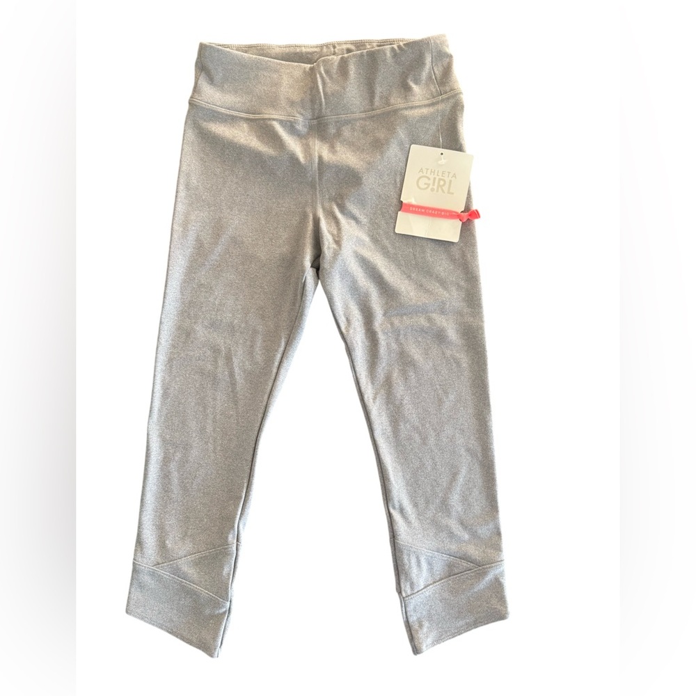 Athleta Girl - Gray On Pointe Hem Capri Leggings